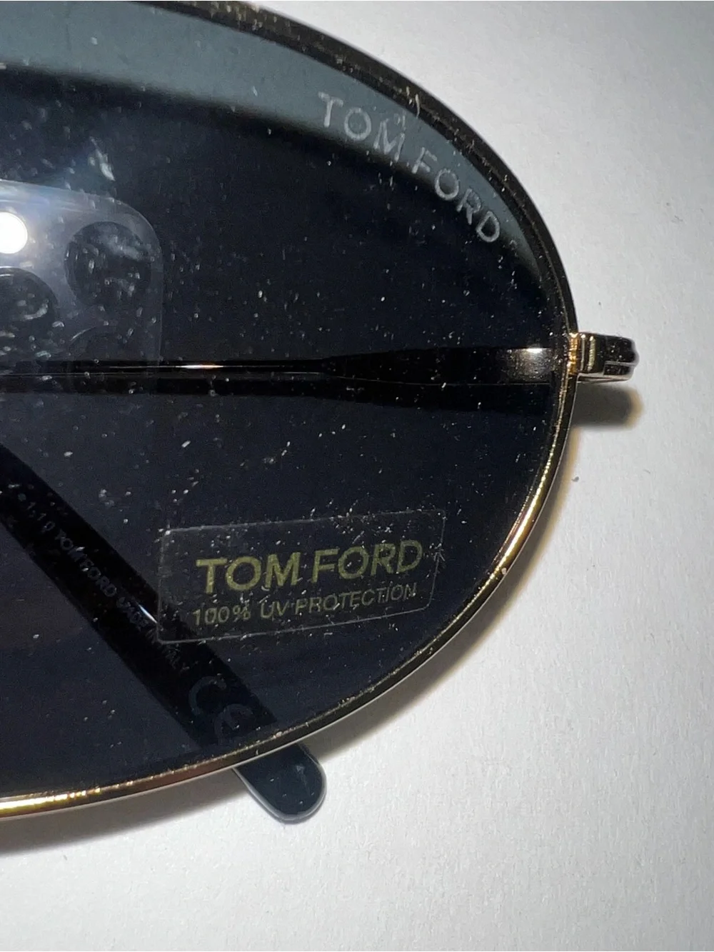 TOM FORD 63MM Bradford Aviator Sunglasses New Without Tag - Reemoly